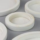 Tálca szett fehér 6db/szett