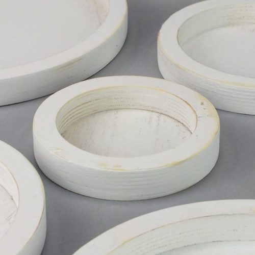 Tálca szett fehér 6db/szett