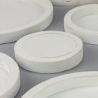 Tálca szett fehér 6db/szett