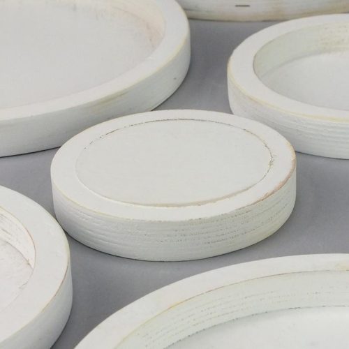 Tálca szett fehér 6db/szett