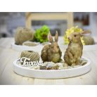 Tálca szett fehér 6db/szett