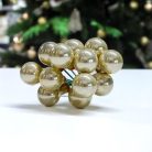 Mini karácsonyfadísz pick pezsgő 1csokor