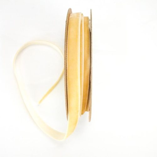 Bársony szalag krém 10 méter