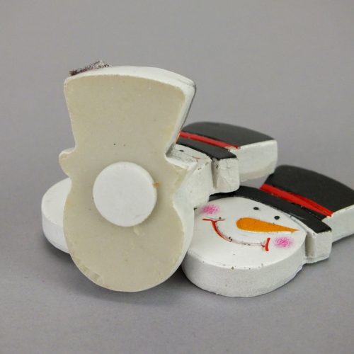 Cilinderes hóember fej öntapadós 4 db/csom