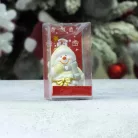 Kerámia hóember dobozban