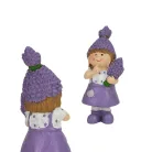 Levendula sapkás kislány 11,5cm