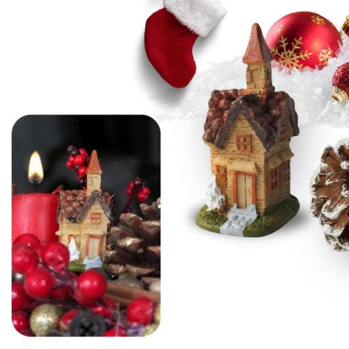 Kerámia tornyos házikó