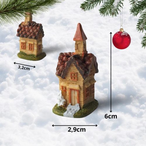 Kerámia tornyos házikó