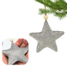 Textil akasztható csillag 4 féle