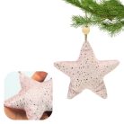 Textil akasztható csillag 4 féle