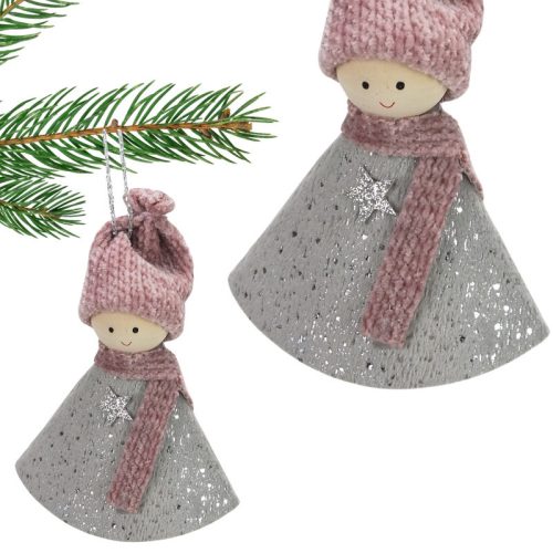 Textil gyermek akasztóval 4féle