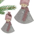 Textil gyermek akasztóval 4féle