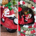 Poly nyalóka pálcás rénszarvas motoron