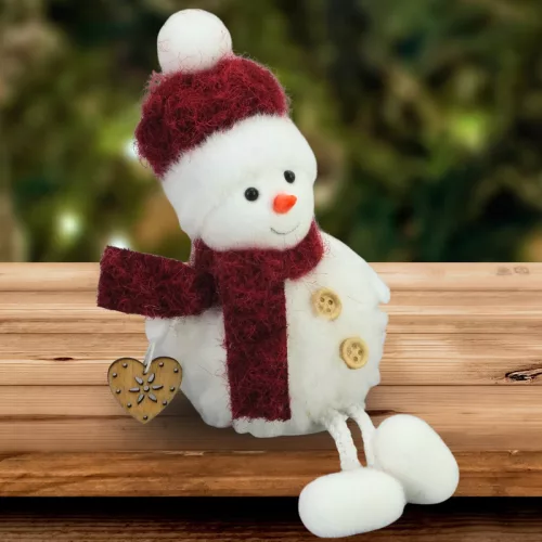 Bolyhos textil hóember 4 féle