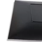 Műanyag négyszögletű tálca Hóember család 30x30cm