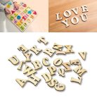 Fa betűk natúr 2cm 26betű/csomag