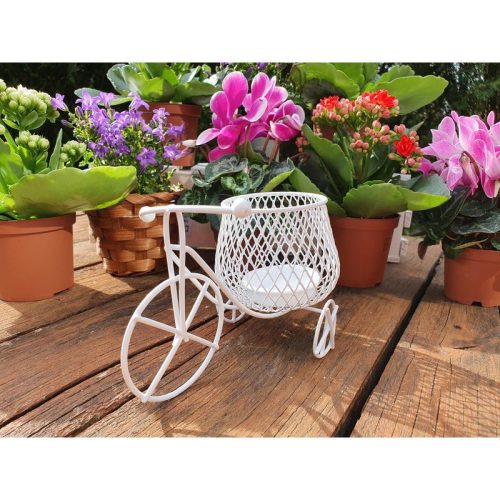 Fém bicikli mécsestartó kicsi