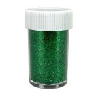 Csillámpor 15g - zöld