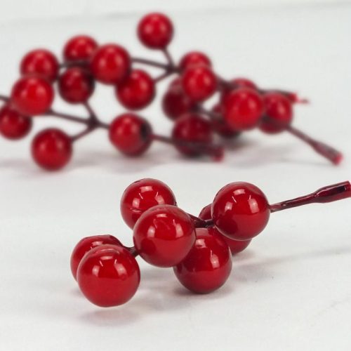 Piros bogyópick hosszúkás 4db/csomag