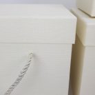 Kocka doboz szett krém 3db/szett