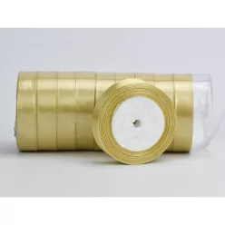 Arany szatén szalag 2cm 10 tekercs - OKOSÁR!