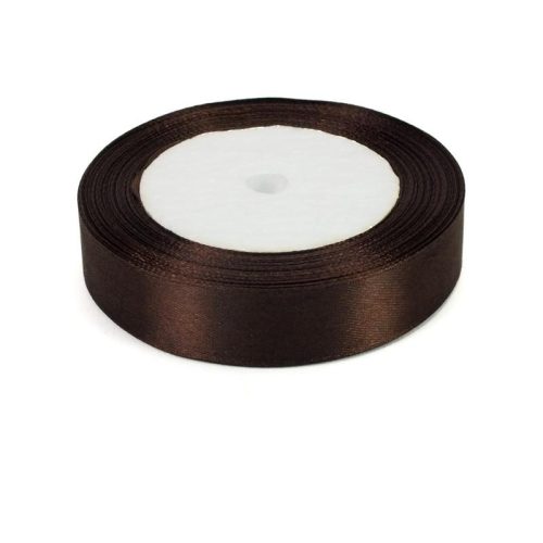 Barna szatén szalag 2cm 10 tekercs - OKOSÁR!