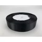 Fekete szatén szalag 2cm x 22méter