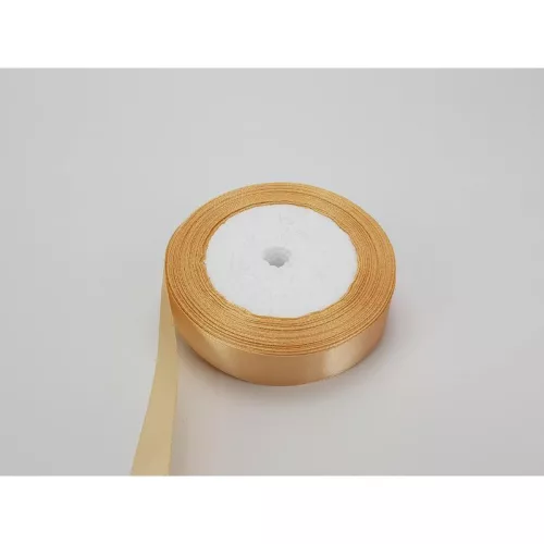 Hamvas Barack színű szatén szalag 2cm x 22méter