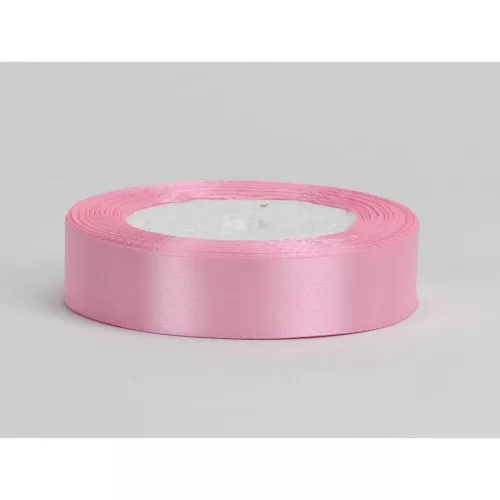 Rózsaszín szatén szalag 2cm x 22méter