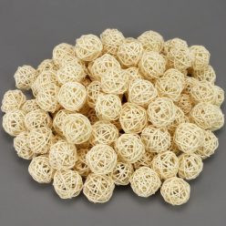 Vessző gömb krém 3cm 100db/csomag - OKOSÁR!