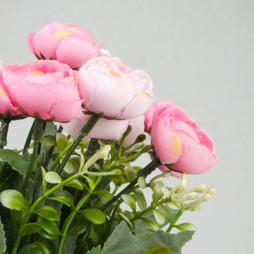 Boglárka csokor rezgővel - rózsaszín