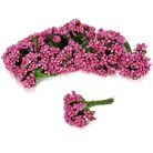 Bogyós mini csokor sötétrózsaszín 12db/csomag OKOSÁR!