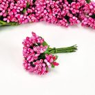 Bogyós mini csokor sötétrózsaszín 12db/csomag OKOSÁR!