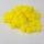 Sárga zsenília pompon 1,5cm 100db/cs