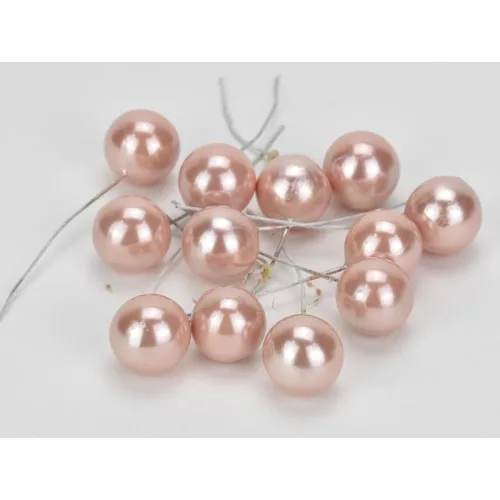 Púder gyöngyház bogyó nagy 12db/csomag