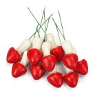 Erdei gomba - piros 5,3*2,5cm 5db/csomag