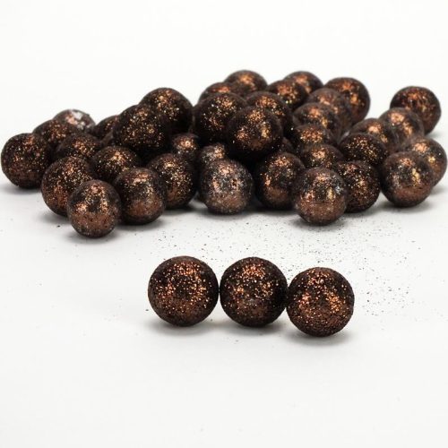 Polisztirol golyó nagy csillámos - CSOKI