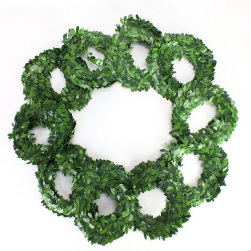 Dekorációs babérfüzér nagylevelű 75m (10x7,5m)