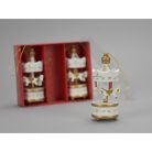 Körhinta kicsi fehér-arany 3db/dob