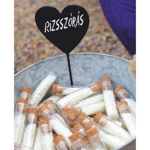 Üvegcse parafadugóval 3,2x1,3cm 20db/csomag