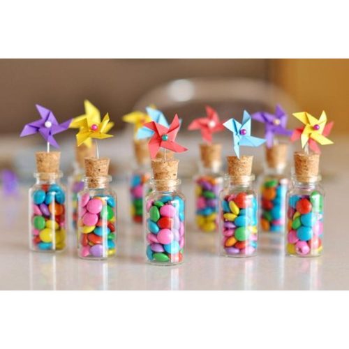 Üvegcse parafadugóval 3,2x1,3cm 20db/csomag