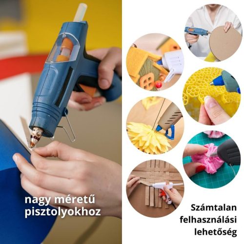 Ragasztópisztoly rúd betét 11mm x 27cm 1kg/csomag - OKOSÁR!