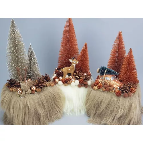 Prémium műszőrme bézs 10cm x 1,8méter