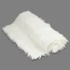 Kócos műszőrme fehér 60cm x 1,8méter - OKOSÁR!