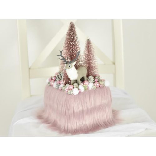 Szarvas szürke prémium 13cm