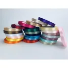 Mályva szatén szalag 1cm x 22méter