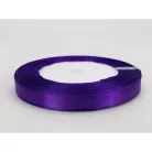 Sötétlila szatén szalag 1cm x 22méter