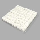 Illatos szappanrózsafej fehér 81db/dob