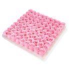 Illatos szappanrózsafej rózsaszín 81db/dob