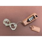 LED fényfüzér dugóval 20LED/2m - meleg fény